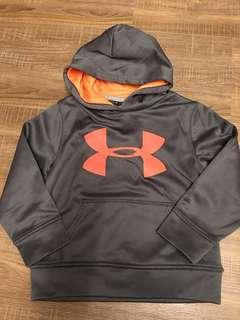 UNDER ARMOUR 男童薄絨帽T 4歲