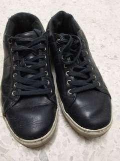 Mango faux leather shoes