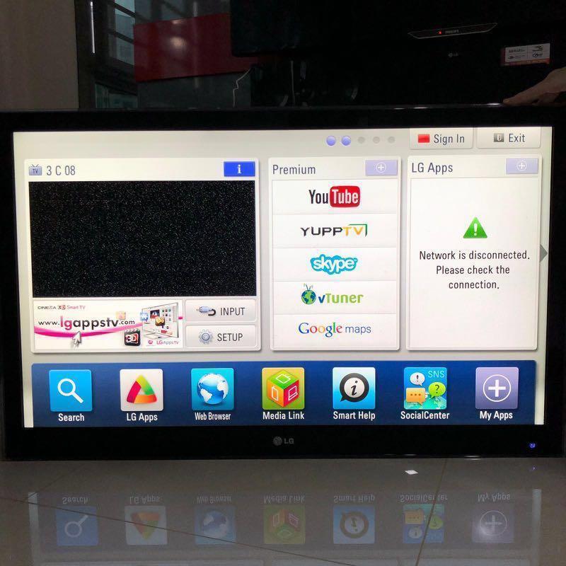 42 Inch Lg Cinema 3d Smart Led 42lw6500 Home Appliances Tvs Entertainment Systems On Carousell
