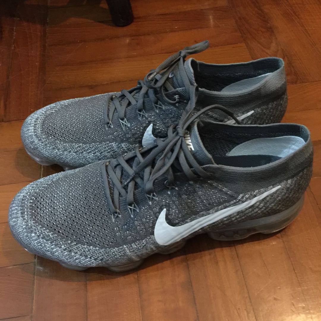 nike vapormax flyknit asphalt grey