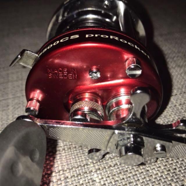 Abu Garcia Ambassadeur 5500 CS Rocket Champagne Baitcasting Reel