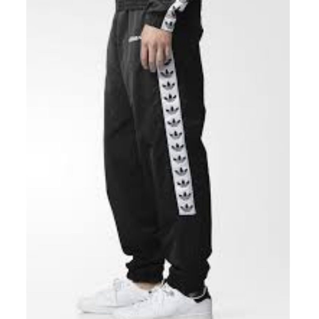 adidas tape track pants