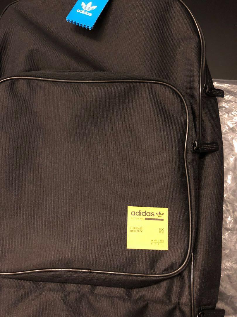 adidas originals large kaval backpack in black dm1693