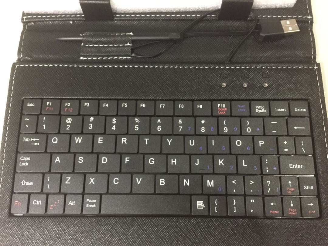 Android Tablet Keyboard Case, Mobile Phones & Gadgets, Mobile & Gadget Accessories, Cases