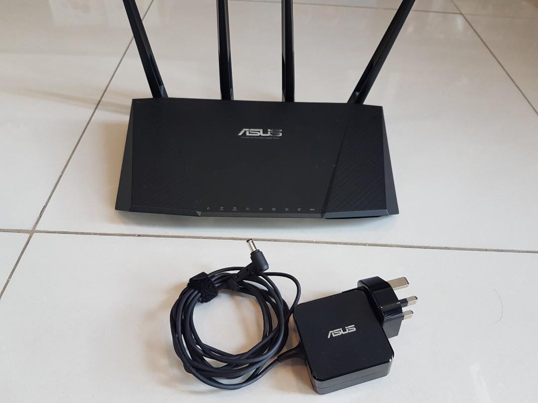 Asus Rt Ac87u Router Electronics Computer Parts Accessories On Carousell