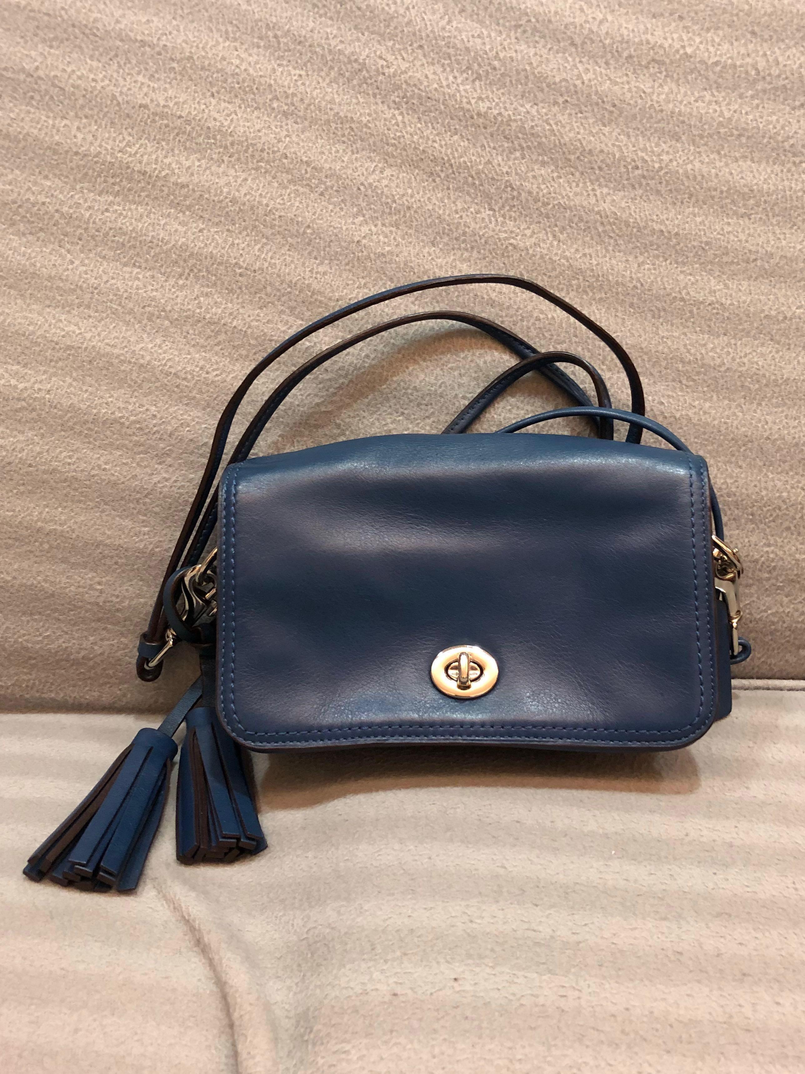 How To Double Up A Coach Legacy Penny Bag Strap 