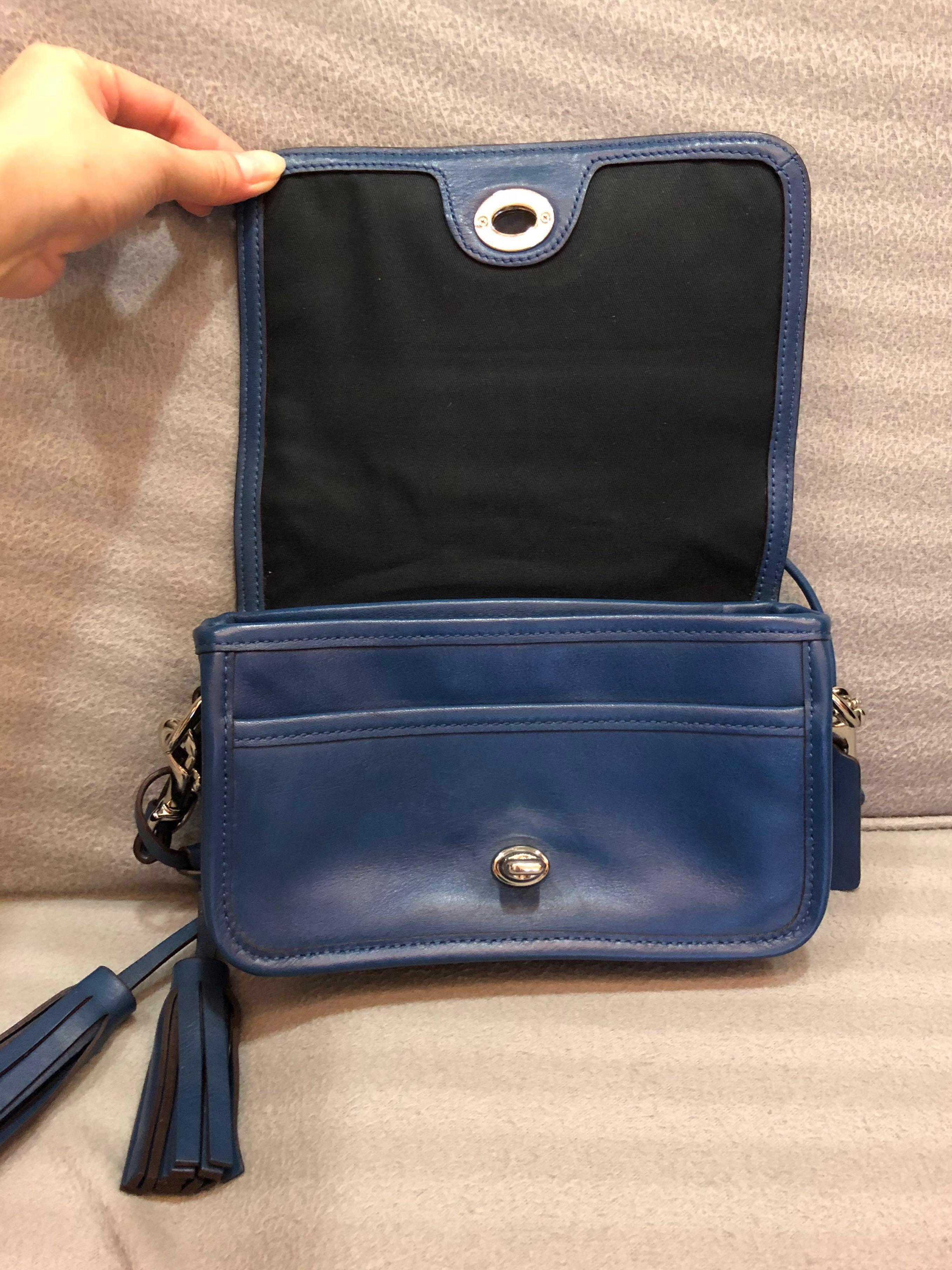 COACH Legacy Leather Penny Shoulder Purse