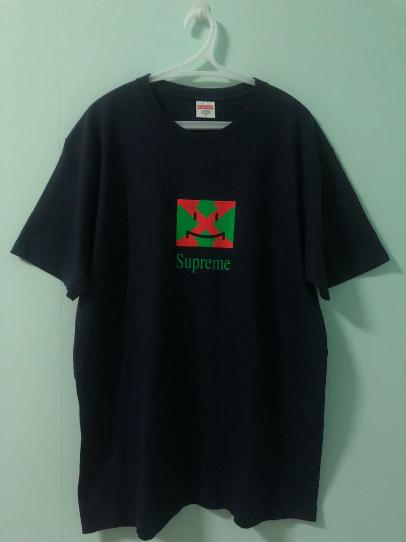 supreme smiley tee