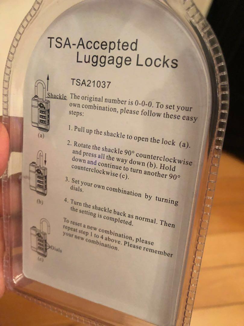 Beverly Hills polo club TSA Luggage Lock, 興趣及遊戲, 旅行, 旅遊 旅行必需品及用品 Carousell