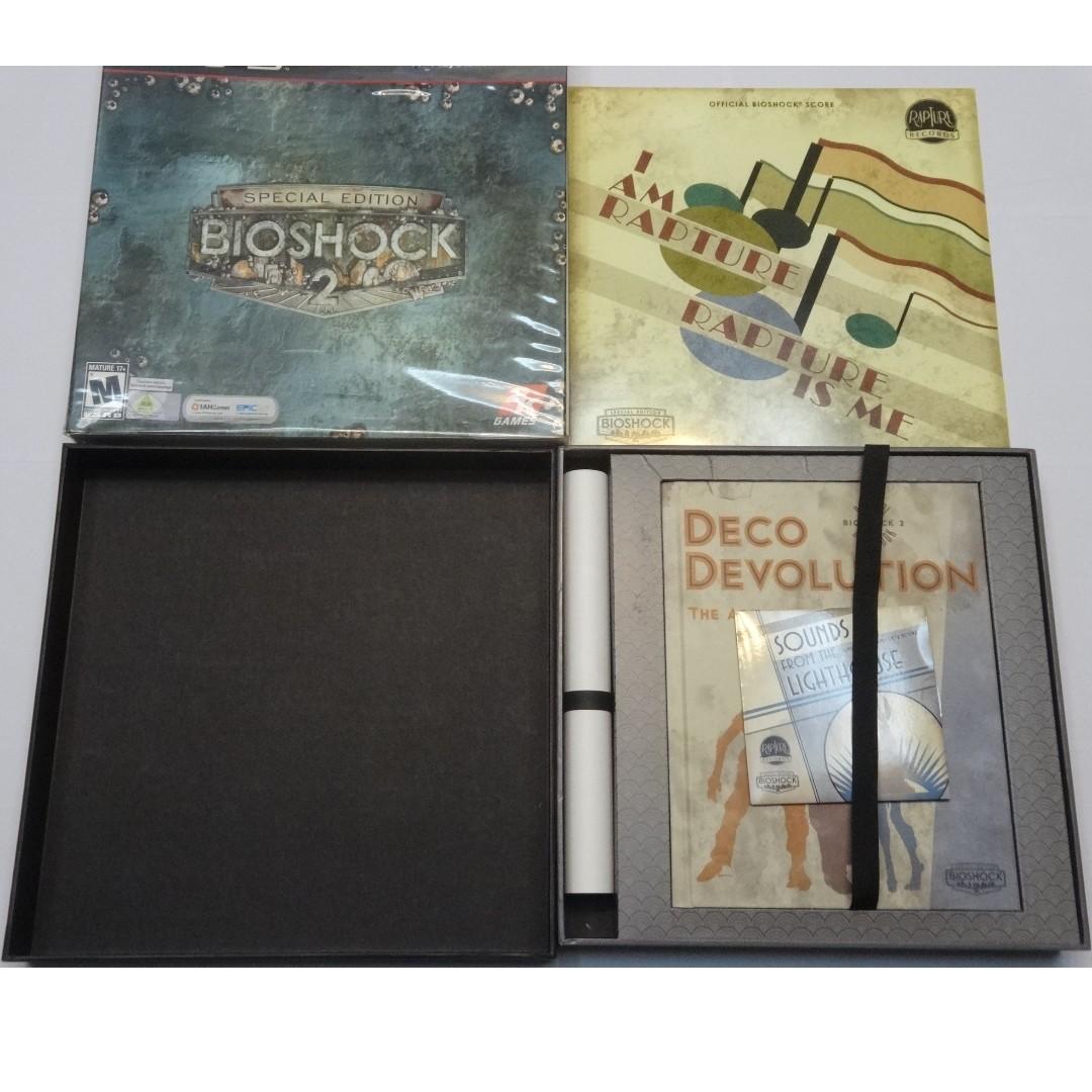 BIOSHOCK 2 Collectibles: LP, soundtrack, posters, artbook, Video Gaming,  Video Game Consoles, Others on Carousell