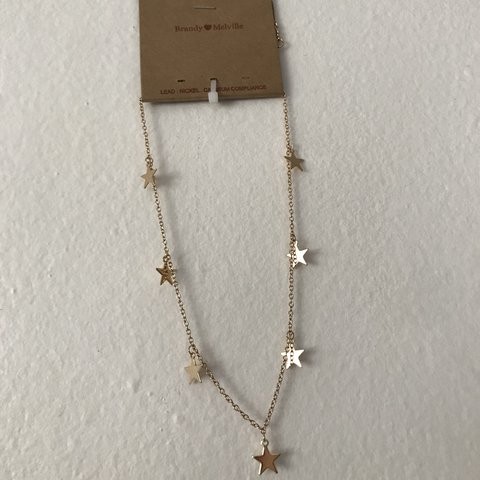 Gold star hotsell choker brandy melville
