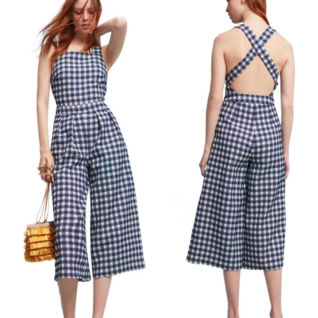Jumpsuit checkered Clearance