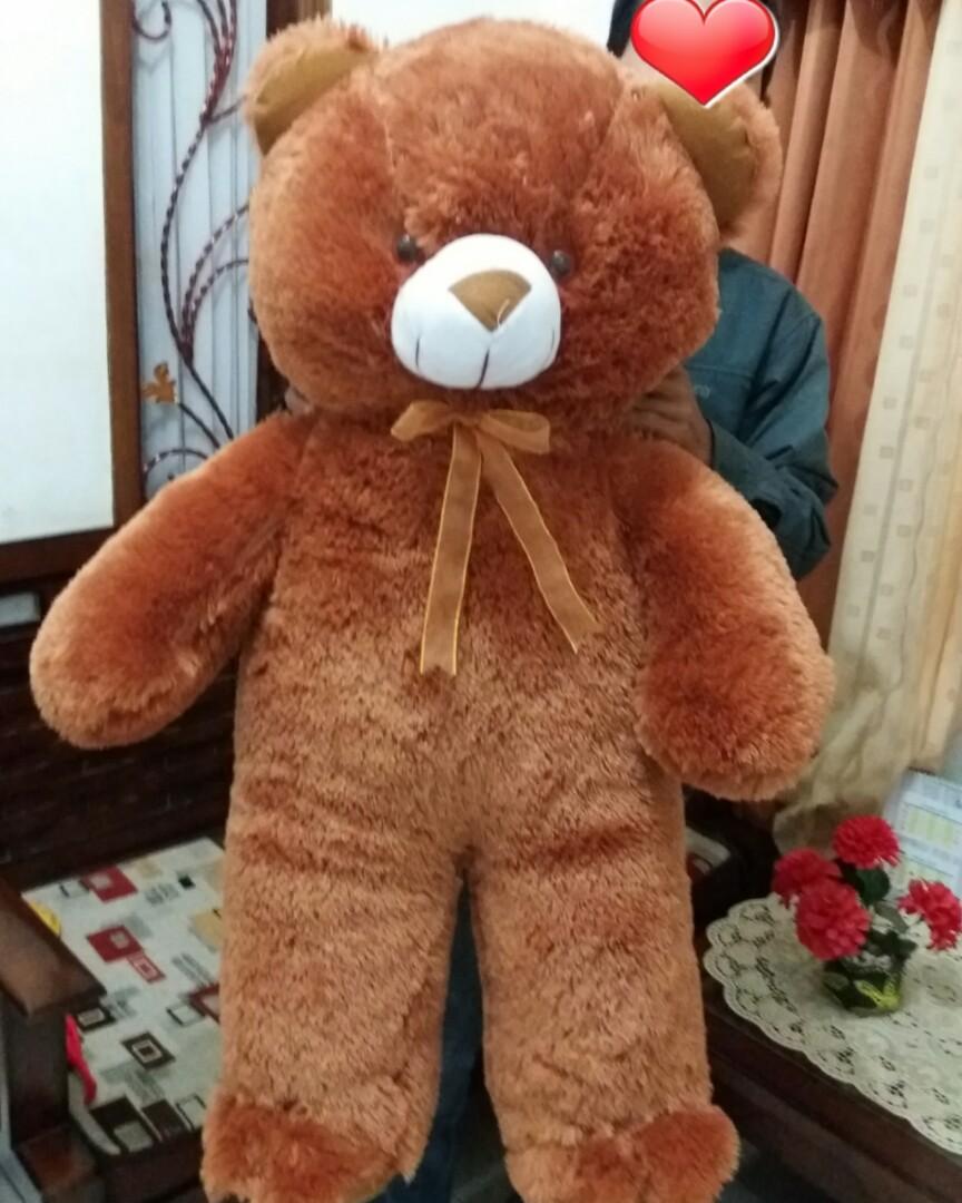 Boneka Teddy Bear Jumbo 1m Looking For On Carousell