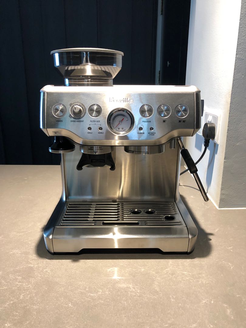 Breville Barista Express Tv Home Appliances Kitchen Appliances Coffee Machines Makers On Carousell