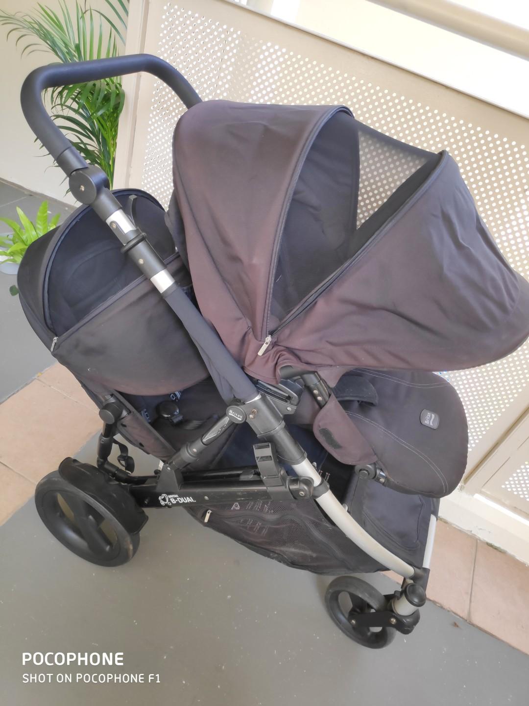 Britax b dual pushchair cheap