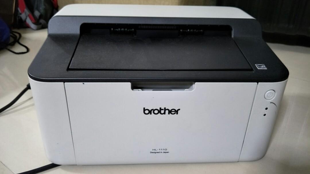 Afrikaanse 945 Afrika Brother Printer HP 1110 laser printer, Computers & Tech, Printers, Scanners  & Copiers on Carousell