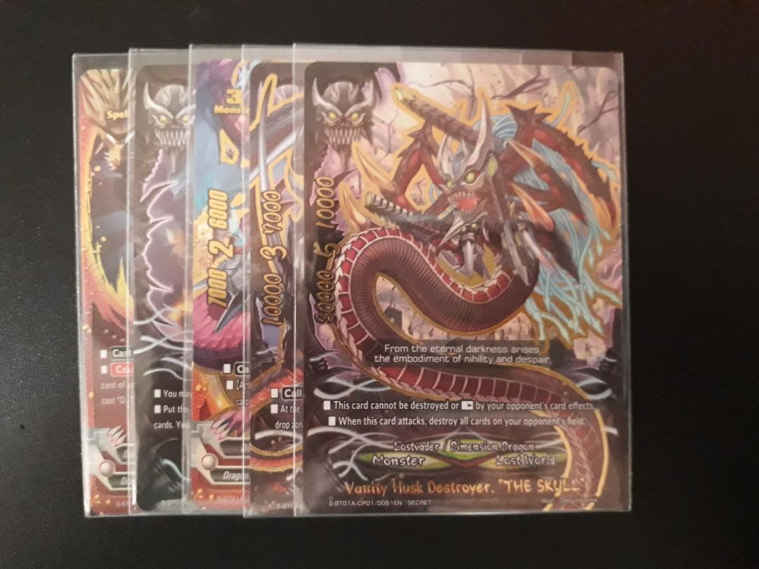 Buddyfight Ace S Bt01a Lost World Secret Set Toys Games Board Games Cards On Carousell