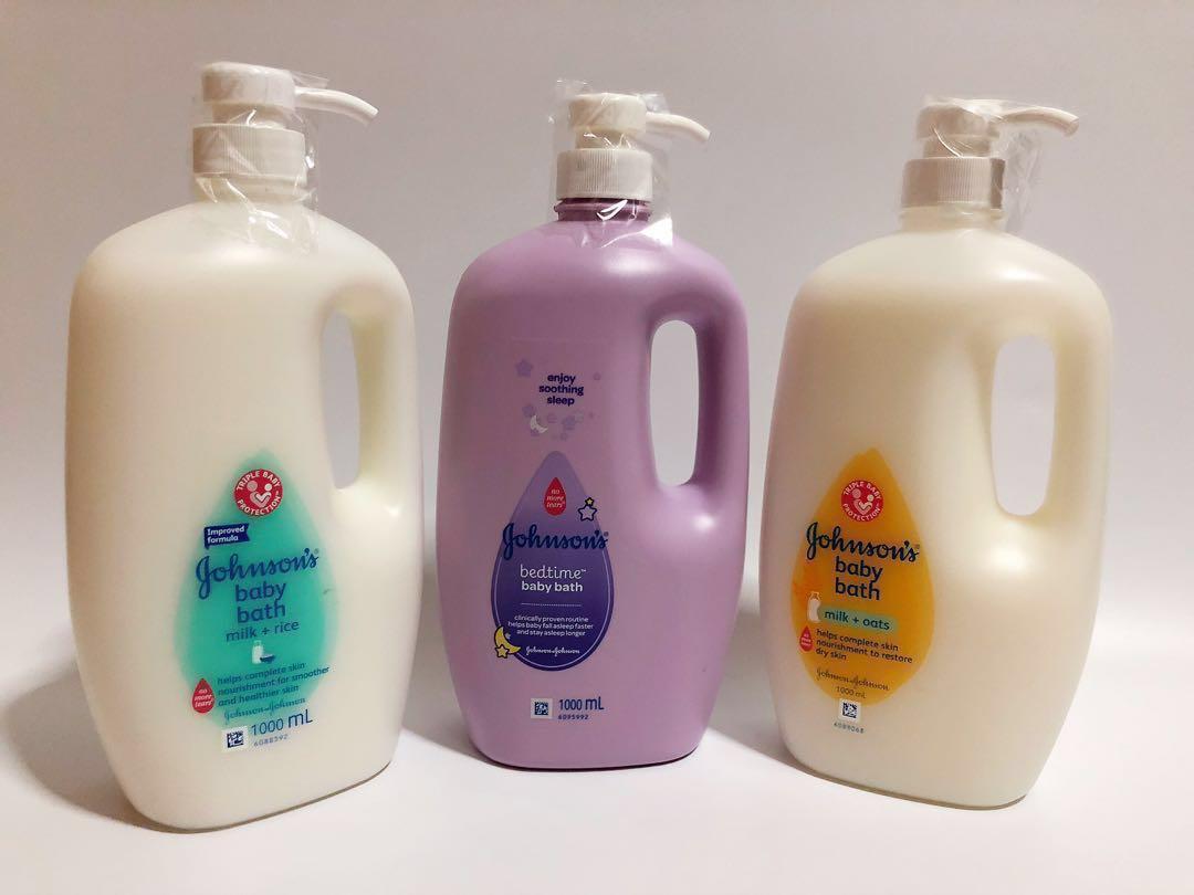 johnson baby bath milk and oats
