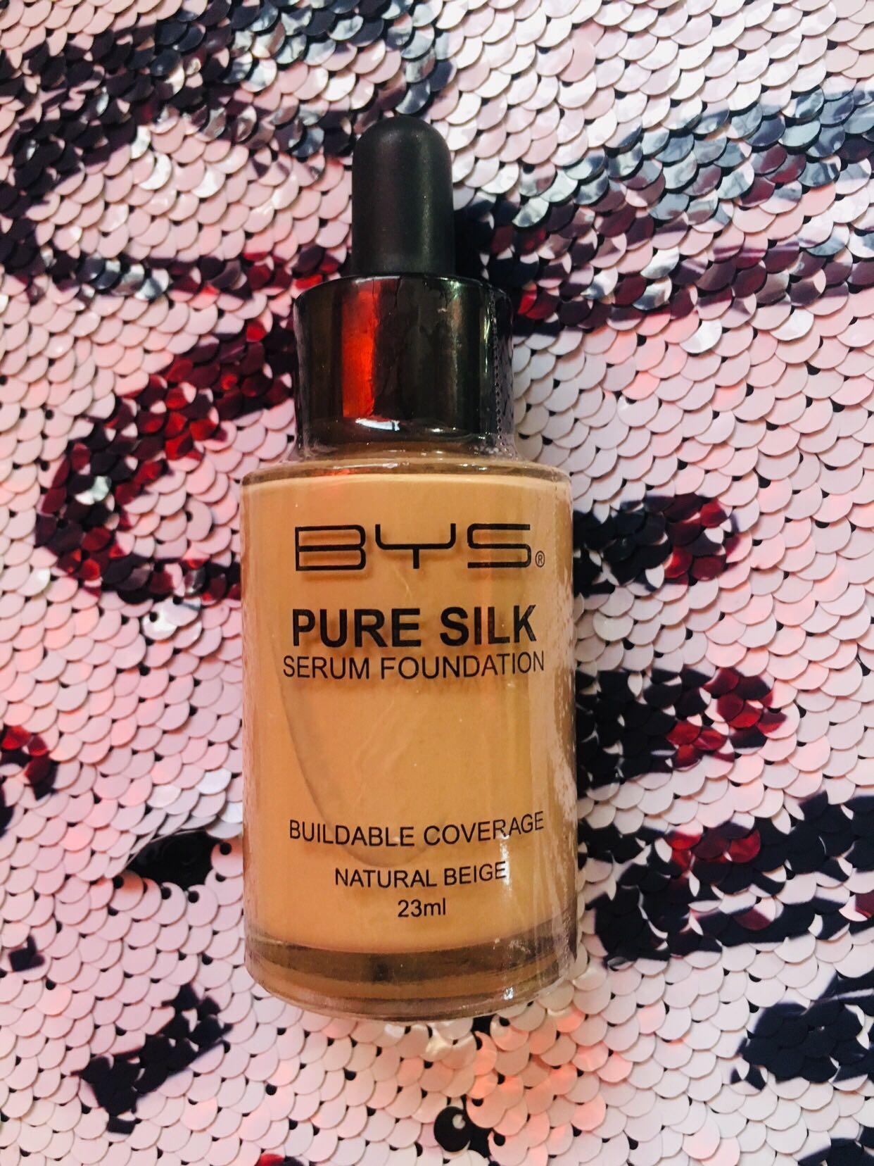bys pure silk serum foundation