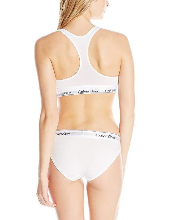 Calvin Klein Modern Cotton Logo Bralette with underwear/panty SET