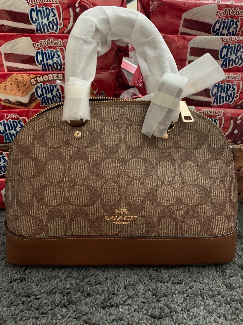 Coach signature pvc mini sierra satchel shop