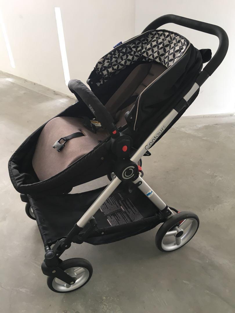 Contour Bliss 4 in 1 Stroller Pram Babies Kids Going Out Strollers on Carousell