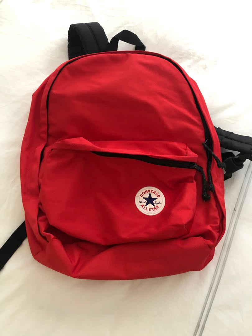 converse bag red