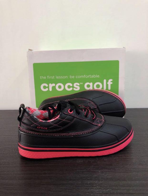crocs allcast duck golf shoe