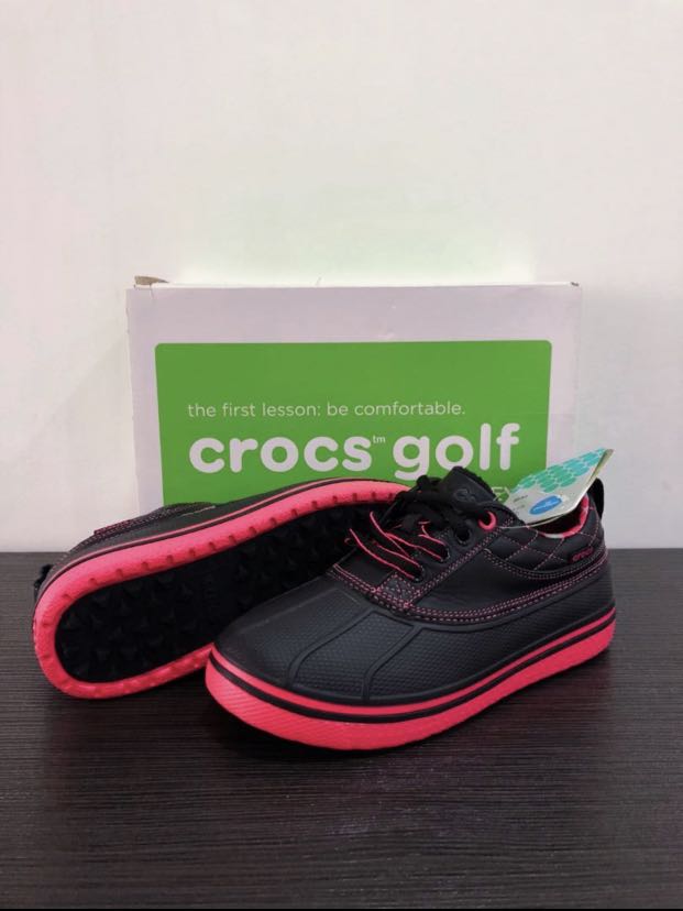 crocs allcast duck golf shoe