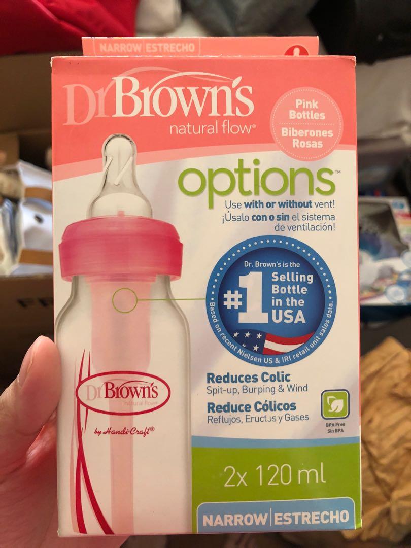 Dr Browns Bottle Pink 2 Bayi Anak Perawatan Makanan Anak Di Carousell
