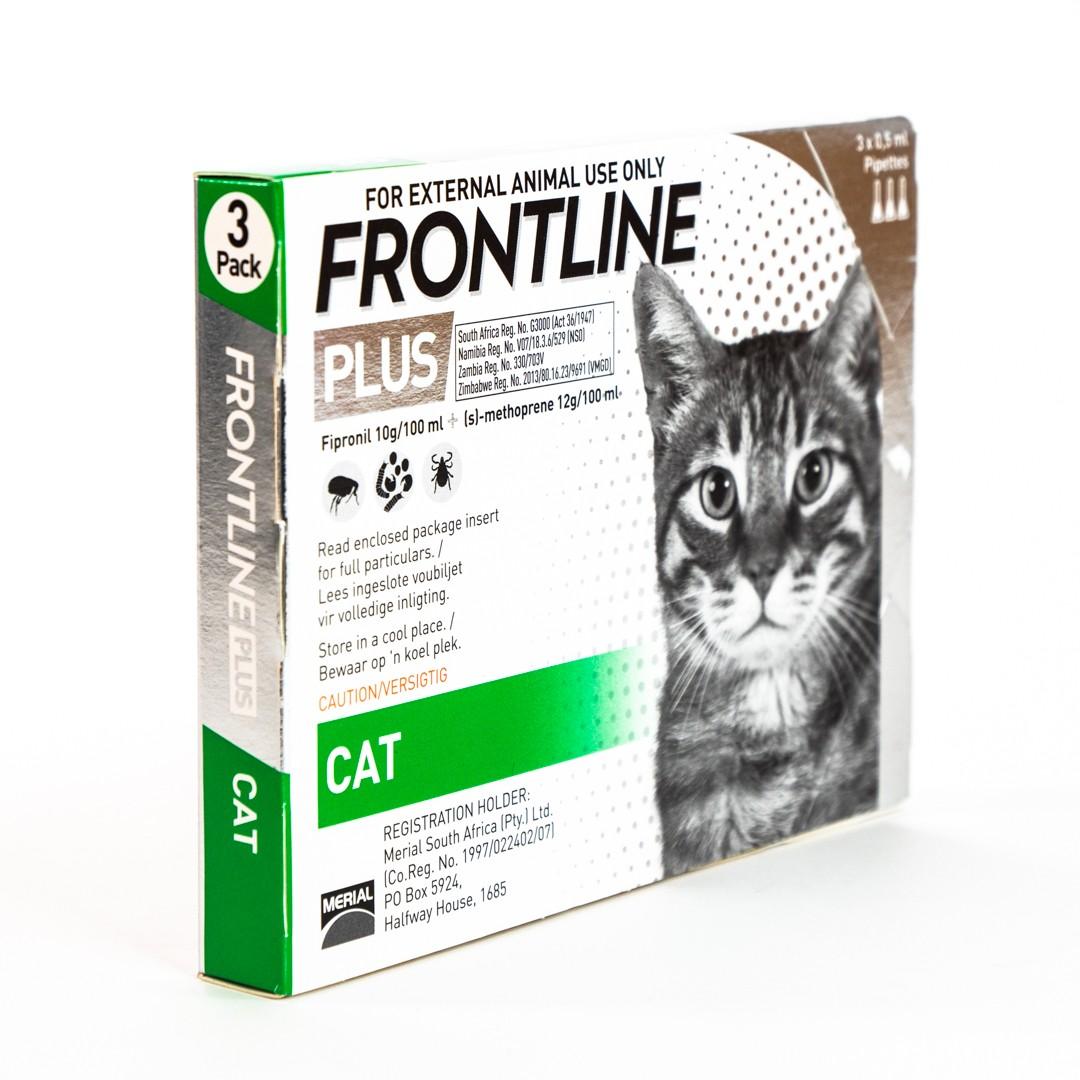 frontline for cats 3 pack