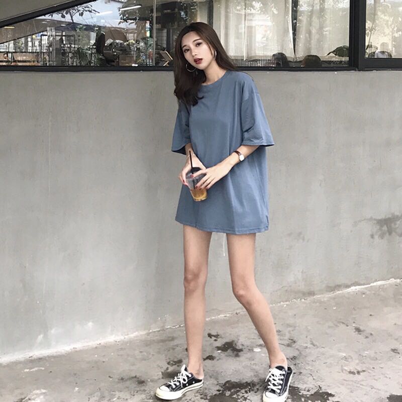 oversized tee dress