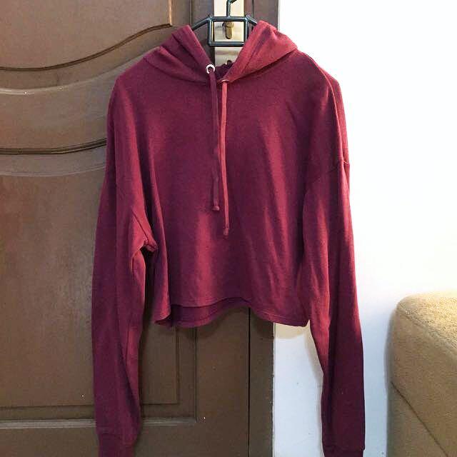 harga hoodie crop h&m