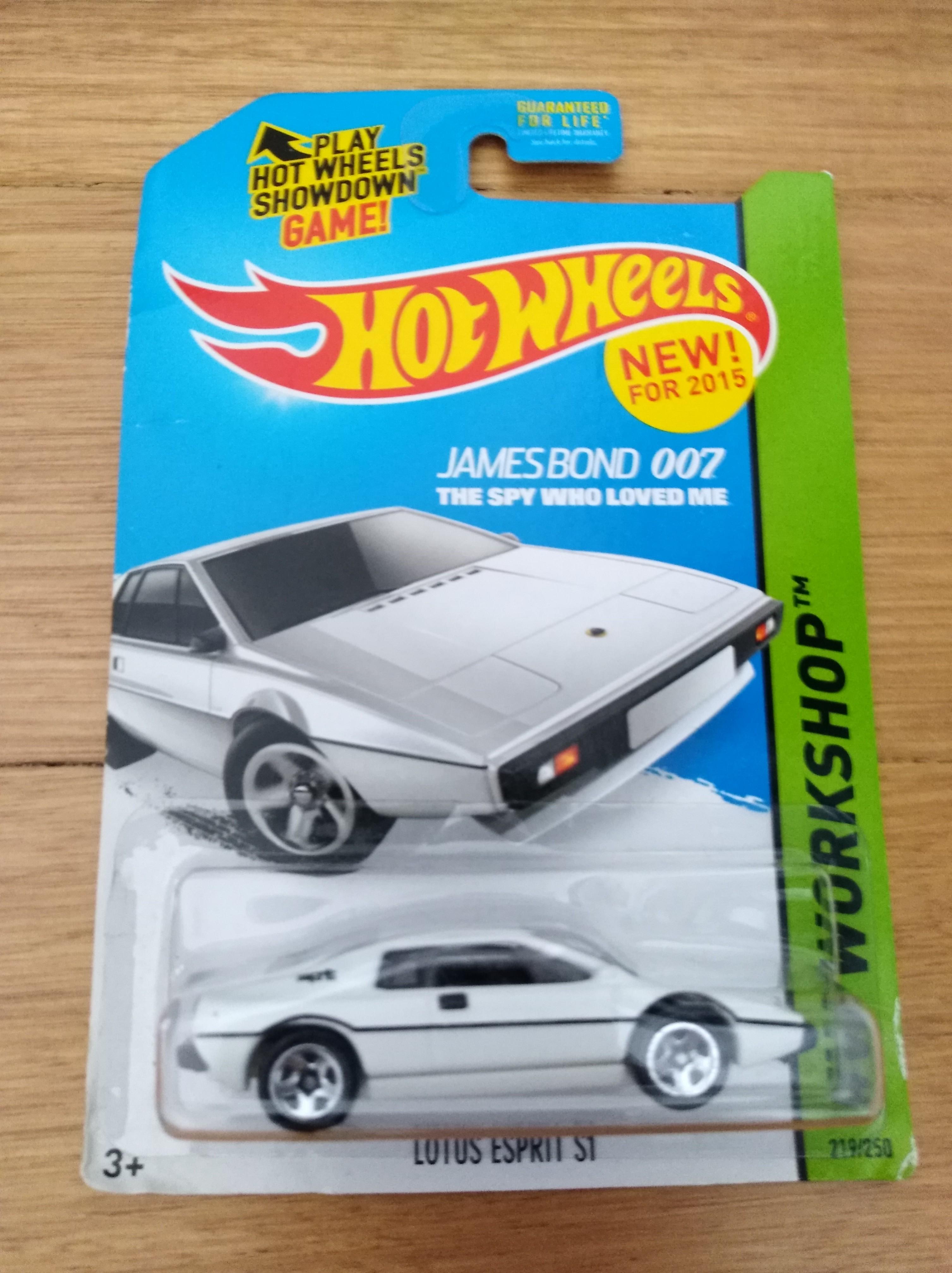 hot wheels james bond 007 lotus esprit s1