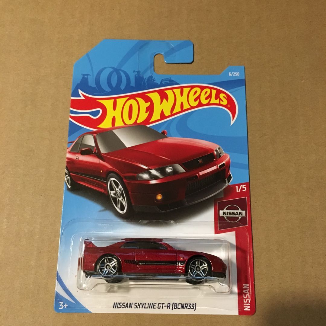 nissan skyline gtr bcnr33 hot wheels