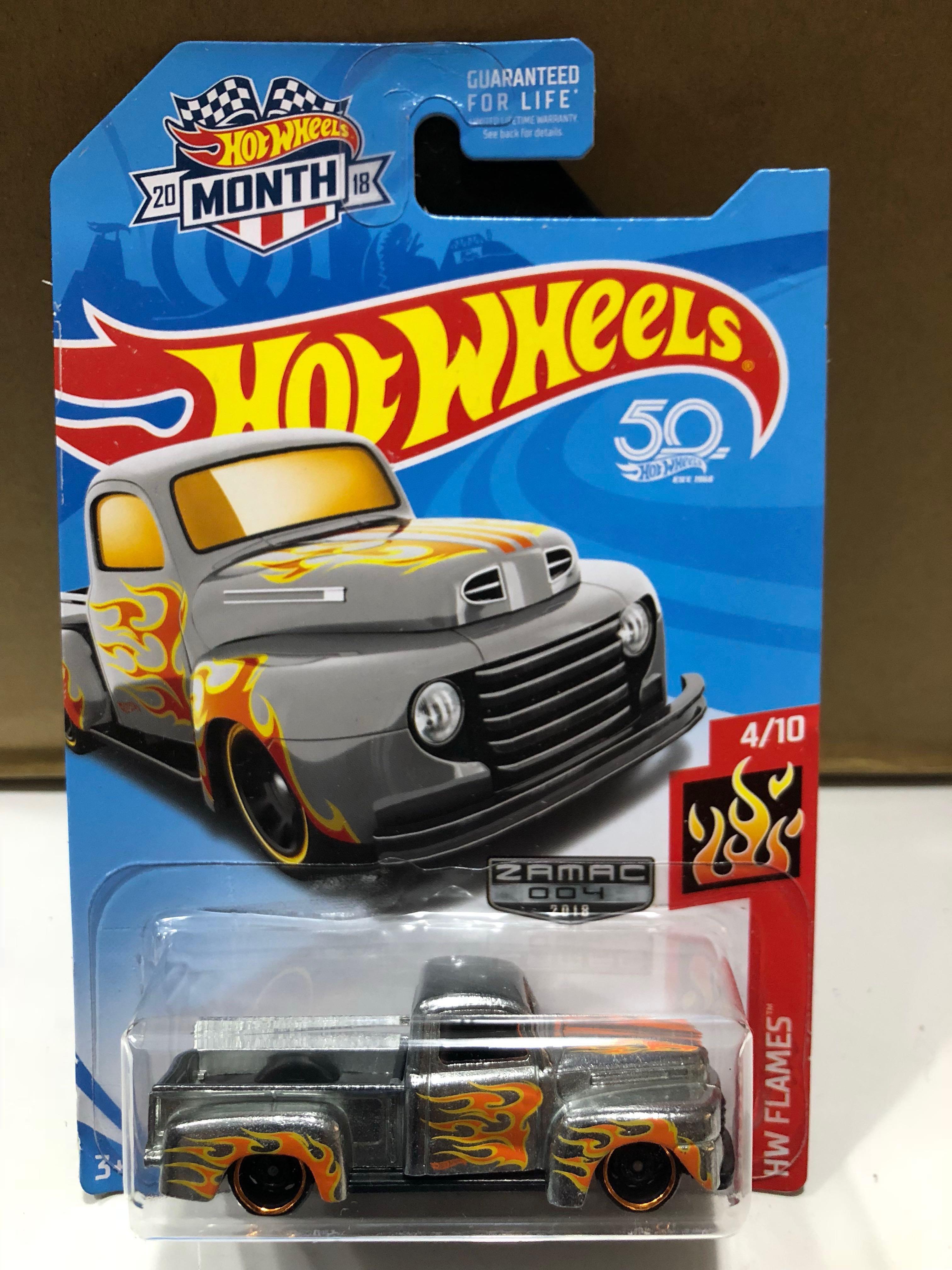 2018 hot wheels zamac list