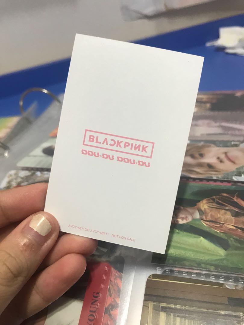 お取り寄せ】 BLACKPINK HOUSE ポストカード DVD postcard 国内発送
