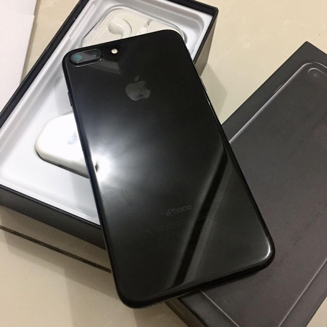 Iphone 7plus Jetblack 128gb Second Telepon Seluler Tablet Iphone Iphone 7 Series Di Carousell