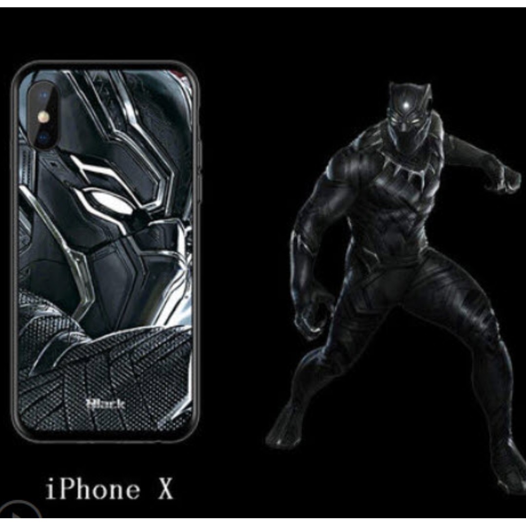 Iphone X Xs Xs Max Hp Case Black Panther Mobile Phones Gadgets Mobile Gadget Accessories Cases Sleeves On Carousell