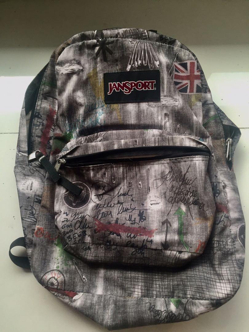 jansport graffiti backpack