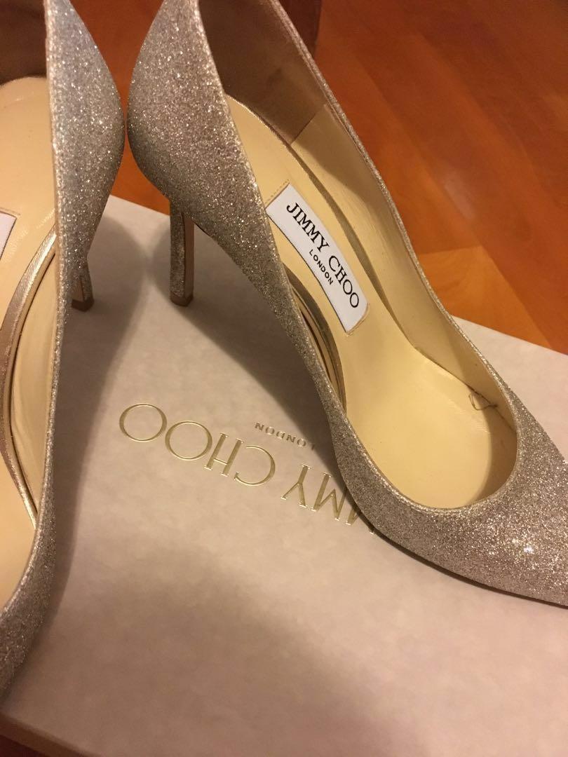 Jimmy choo romy 85 platinum ice shop