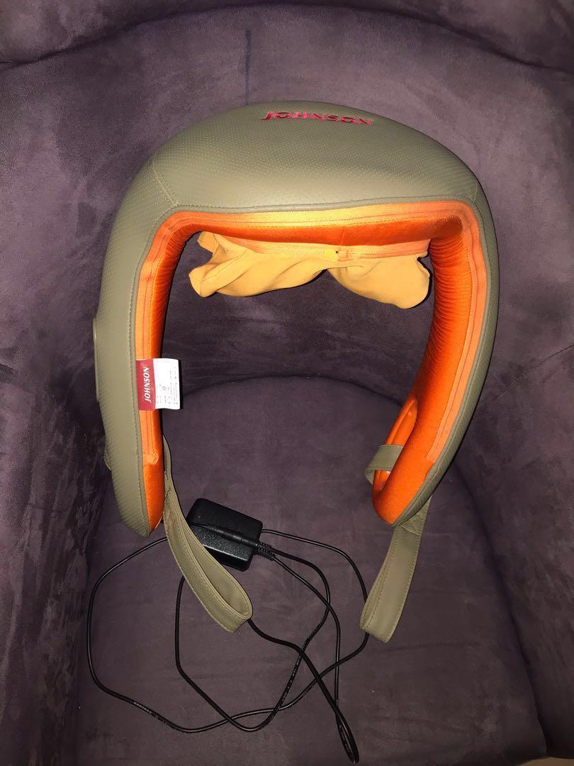 johnson乔山 肩fun松 揉捏式肩颈按摩器 sm220 肩膀按摩