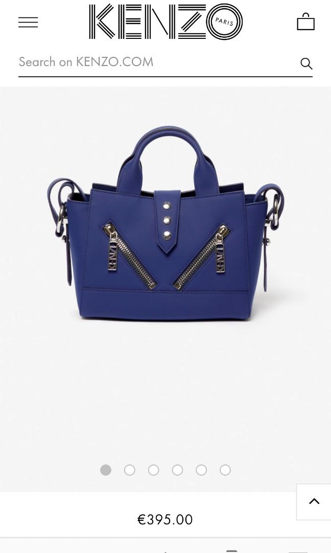 Kenzo gommato sales leather kalifornia bag