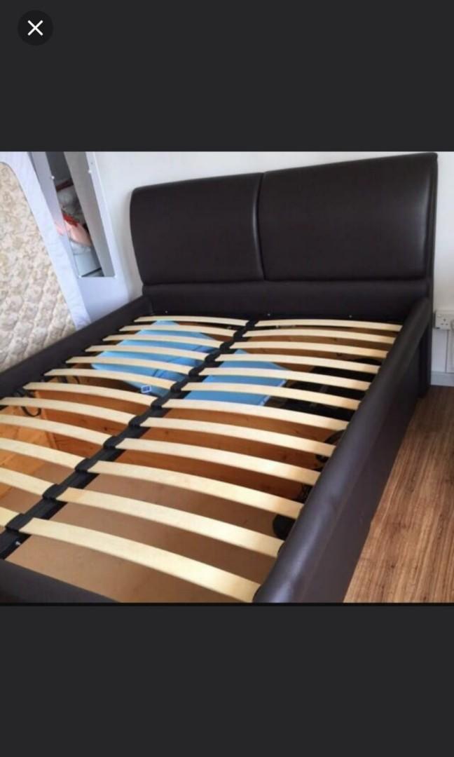 King Sized Storage Bed Frame With Mattress Furniture Beds