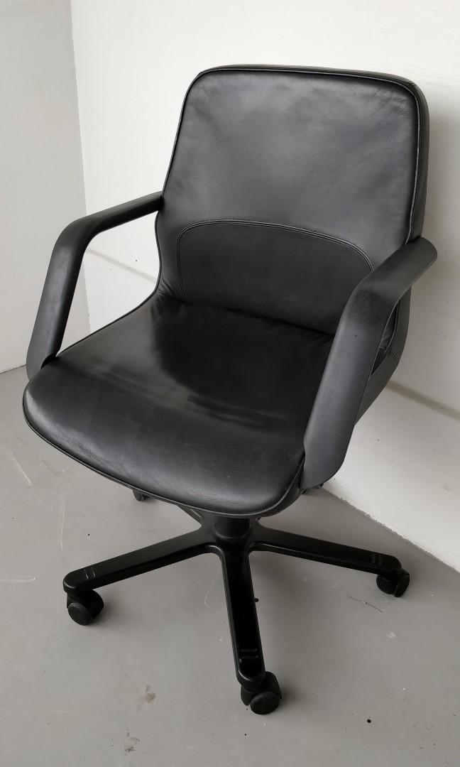 Used Genuine Leather Office Chairs, Used Leather Office Chairs