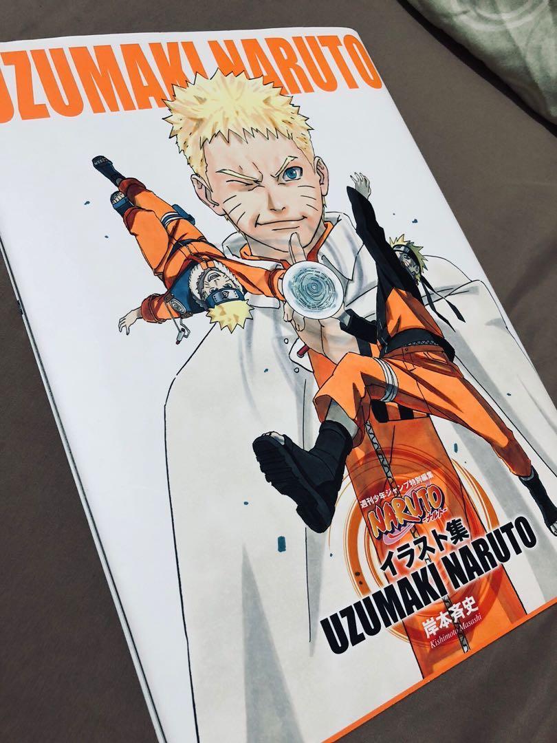 Limited Edition Naruto Illustration Book Hobbies Toys Memorabilia Collectibles Fan Merchandise On Carousell