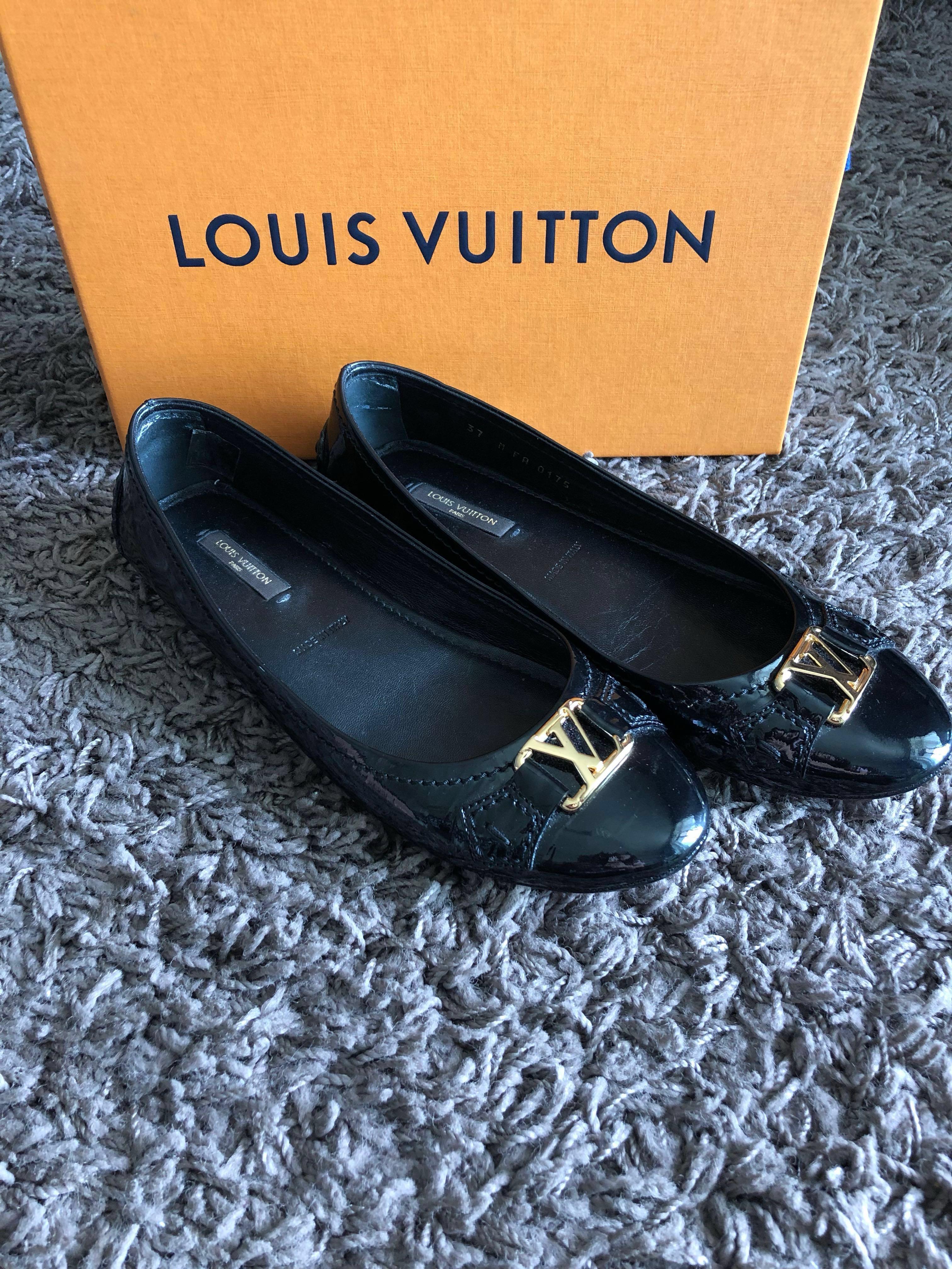 Louis Vuitton Oxford Black Calf