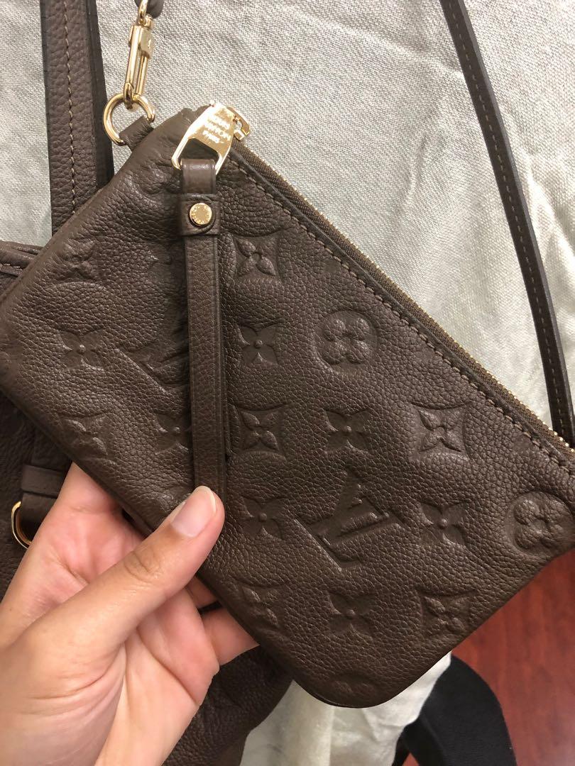 Louis Vuitton, Bags, Citadine Monogram Empreinte Leather Tote Bag