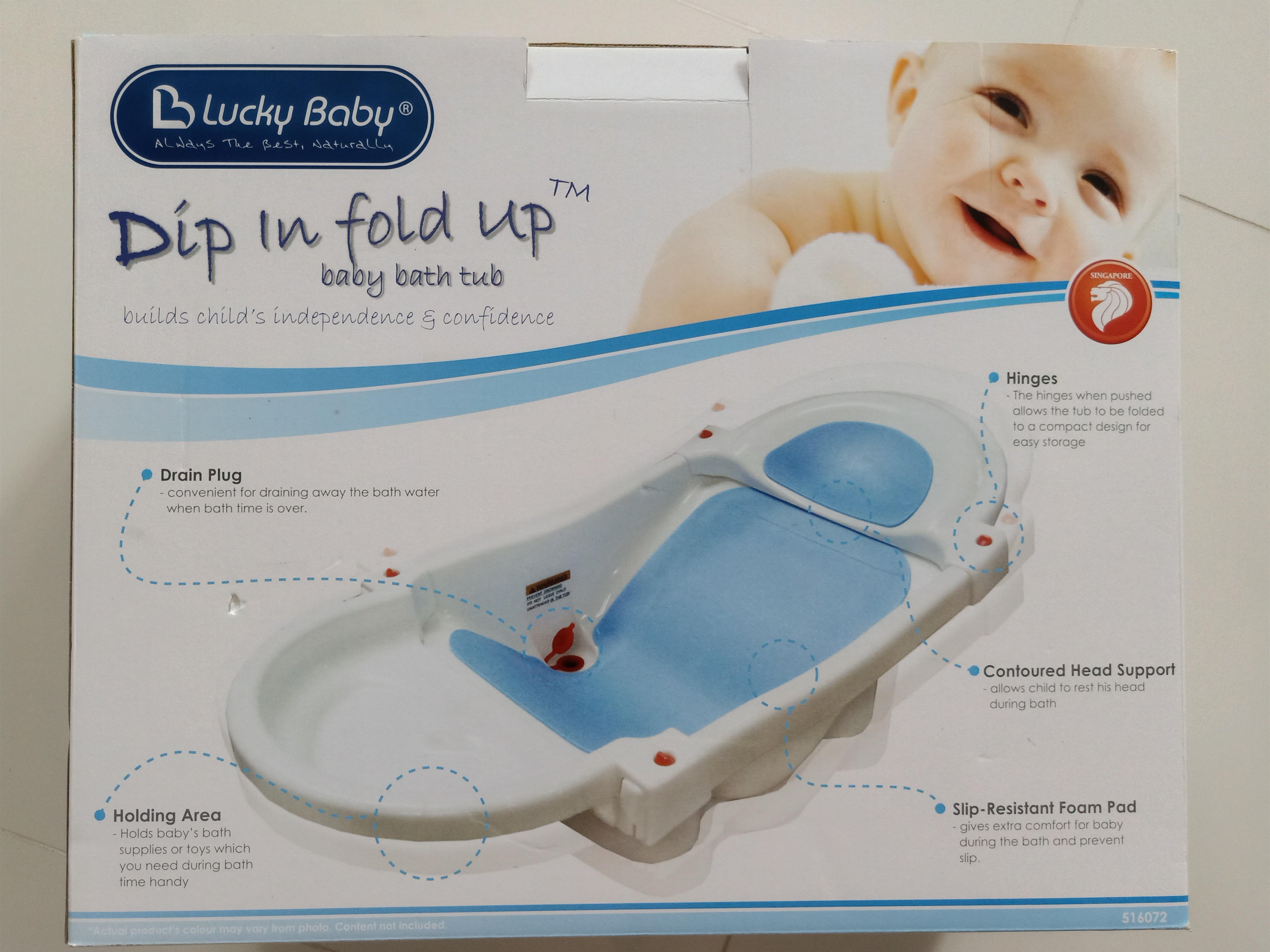 Lucky baby bath 2025 tub