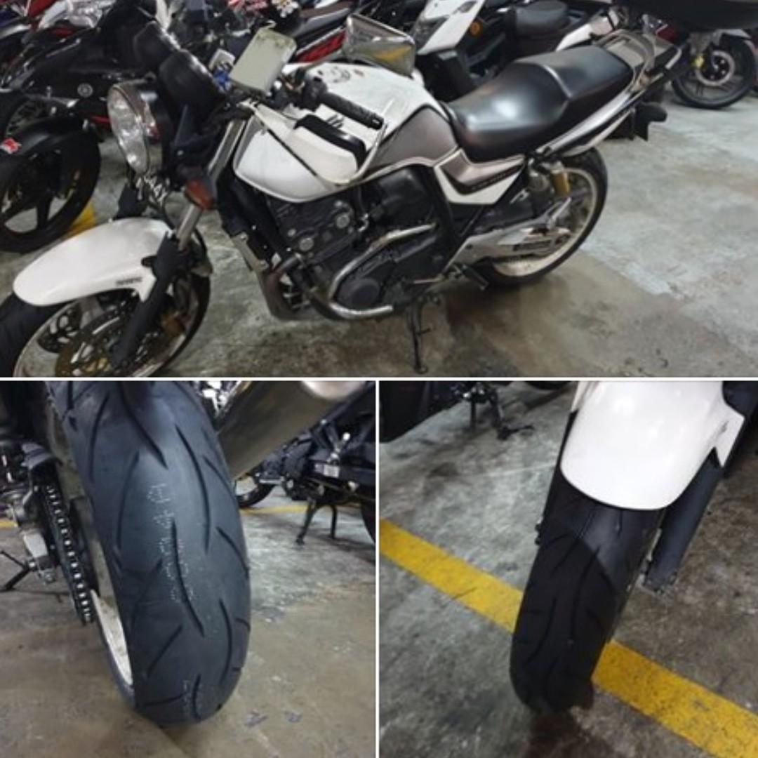 Metzeler Sportec M5 1 60 17 160 60 17 For Honda Super 4 Cb400 Motorcycles Motorcycle Accessories On Carousell